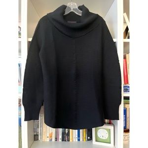 NWOT Penelope Leroy cowlneck sweater, L